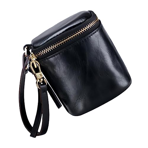 DOITOOL Geldbörse Makeup Tasche Handtasche Make-up-Taschen Damen Tragetasche Minitasche mit Reißverschluss Kosmetiktasche Hand tragen Lanyard Aufbewahrungstasche Lippenstift Tasche von DOITOOL