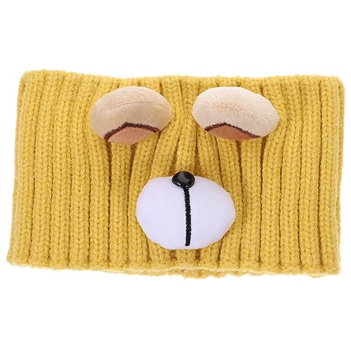 DOITOOL Gestricktes Breites Stirnband Winterversorgung Winter Warm Trendiges Dekor Haarbänder Aus Garn Haarpflegezubehör Haarturbane Für Frauen Damen-hoodies Tiara Haarschmuck Stricken Ohr von DOITOOL