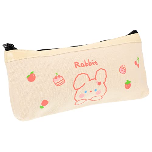 DOITOOL Großer Multifunktions Bleistiftbeutel Aus Strapazierfähigem Canvas Praktischer Stiftspeicher Mit Reißverschluss Für Schule Und Zuhause Stilvoller Rabbit Design DOITOOL Großer Multifunktions Bleistiftbeutel Aus Strapazierfähigem Canvas Praktischer Stiftspeicher Mit Reißverschluss Für Schule Und Zuhause Stilvoller Rabbit Design von DOITOOL