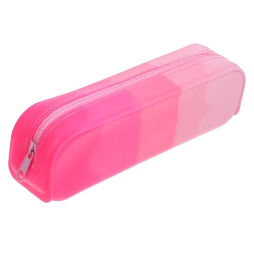 DOITOOL Großes Silikon Federmäppchen mit Reißverschluss Geräumiges Flexibles Leicht zu Reinigendes Stiftemäppchen für Schule Büro und Reise Vielseitig Nutzbar als Organizer und von DOITOOL