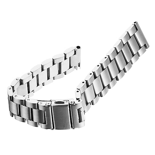 DOITOOL Gurt Uhrenarmbänder Aus Metall Business-uhrenarmband Herren Uhrenarmband Armbanduhrenarmbänder Uhrenarmbänder Für Damen Retro Edelstahl Rostfreier Stahl Zubehör Mann Anschauen von DOITOOL