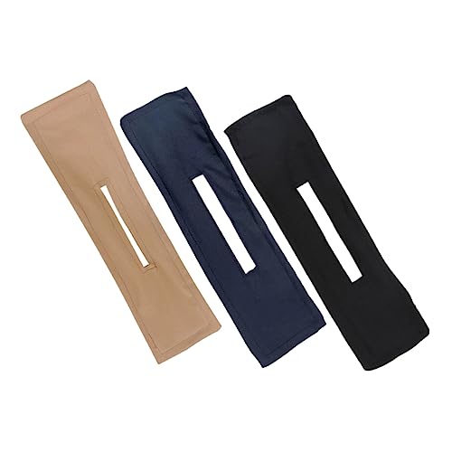 DOITOOL Haar-styling-zubehör 3-teiliges Set mit Dutt-maker Lazy Hair Curler Dutt-maker-set Haar-donut Dutt-former Haar-tool-maker Dutt für Frauen Schwarz Grau Marine von DOITOOL