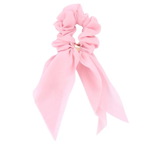 DOITOOL Haarhalter Haargummis Scrunchy Haargummis Seile Haargummis Schal Pferdeschwanzhalter Aus Stoff Stretch-pferdeschwanzhalter Haarbänder Für Damen Fräulein Schleife Doppelschicht von DOITOOL