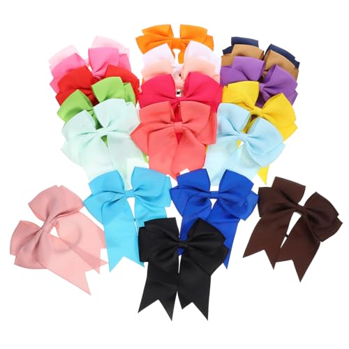 DOITOOL Elastisches Haarband-set mit Schleife 20-teilig Haar-accessoires für Mädchen Haarschleifen und Haargummis für Anlässe Wie Partys Geburtstage von DOITOOL