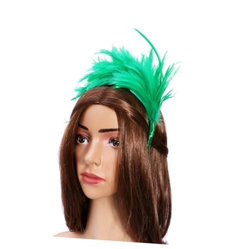 DOITOOL Haarreifen Stirnband Böhmisches Federhaarband st patricks day boppers frauen kopfschmuck Tiara Party liefert Kopfschmuck Anmut Kopfbedeckung das Foto Braut von DOITOOL