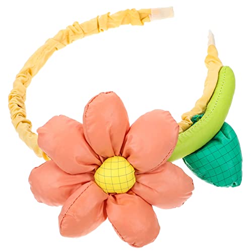 DOITOOL Haarschmuck aus Sonnenblumen Kopfschmuck Sonnenblumen Party-Haarschmuck kinder haarschmuck kindertagsgeschenke Hochzeitsdekoration frauenkleidung Haarschmuck aus Kunststoff von DOITOOL