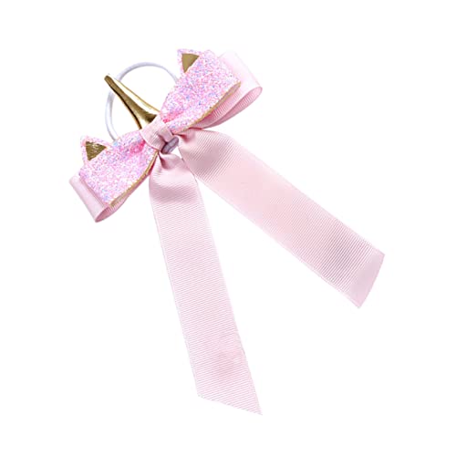 DOITOOL Bowknot Kopfschmuck Krawatte Haargummis für Kinder Haare Pferdeschwanz haarschmuck Bowknot-Haarband Bowknot-Haargummis Pailletten binden Stirnband Haarseil von DOITOOL