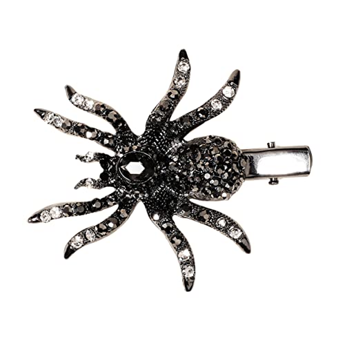 DOITOOL Haarspangen Für Damen Spinne Haarnadel Strass-haarnadel Simulation Spinne Haarspange Haarschmuck Aus Kristall Spinnen-strass-haarspangen Füllstoff Legierung Strass Kind Halloween von DOITOOL