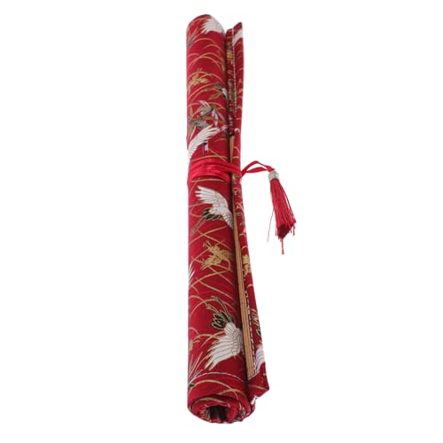 DOITOOL Häkelnadel Organizer Faltbare Stricknadel Rolltasche Langlebige Aufbewahrung für Strickwerkzeuge für DIY Projekte und Unterwegs von DOITOOL