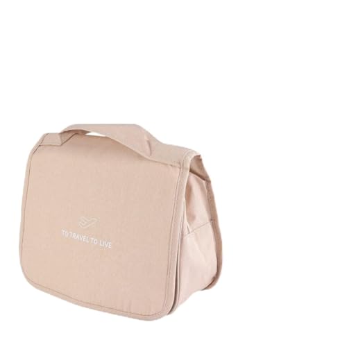 DOITOOL Hakenwäsche-Aufbewahrungstasche Damen Aufbewahrungstasche Hängende Reisetasche Make-up-Tasche Mit Großer Kapazität Reise-Kosmetiktasche Bilden Werkzeugkasten Stoff Fräulein von DOITOOL