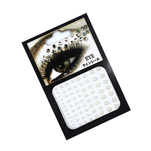 DOITOOL Halloween-Gesichtsedelsteine Augen Körper Gesicht Schmuck Augen-Strass-Make-up silberne Strasssteine glitzernde aufkleber Acryl grünes Licht Edelstein-Aufkleber Augenklappe von DOITOOL