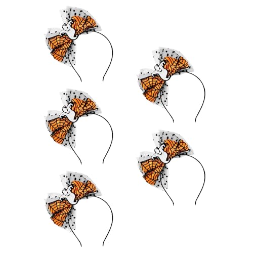 DOITOOL Halloween-Stirnband Party-Kopfschmuck 5-Teiliges Lustiges Tier-Cosplay-Stirnband Mehrfarbig 20 3 X 15 7 Cm Kunststoff Und Stoff Für Halloween von DOITOOL