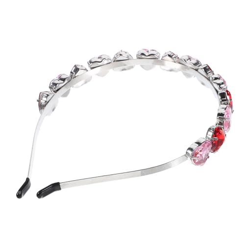 DOITOOL -Haarbänder haarbänder damen haarbänder haarschmuck für damen Stirnbänder für Damen Stirnband Kopfbedeckung Damenstirnbänder für das Haar Herzförmig Rosa Zubehör von DOITOOL