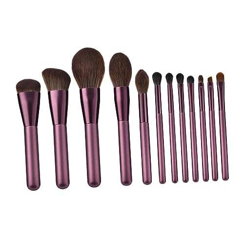 DOITOOL Make-up-pinsel-set Mit Holzgriff – 12-teiliges Komplettset Für Damen – Kosmetikpinsel-set – Make-up-pinsel-set Für Damen von DOITOOL