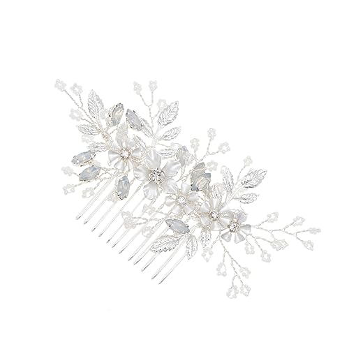 DOITOOL Hochzeit Haarkamm Haarschmuck Kamm Kämme Tiara Strass Hochzeit Braut Strasskamm von DOITOOL