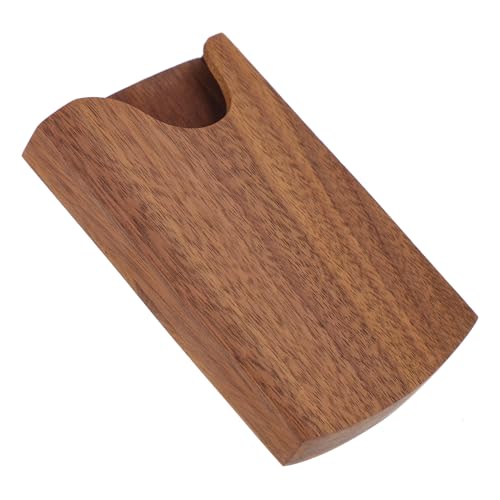 DOITOOL Holz Visitenkartenhalter Praktisch Leicht Tragbar Business Card Case Kartenetui Schutz Für Büro Outdoor Nutzung Elegant Kompaktes Design von DOITOOL