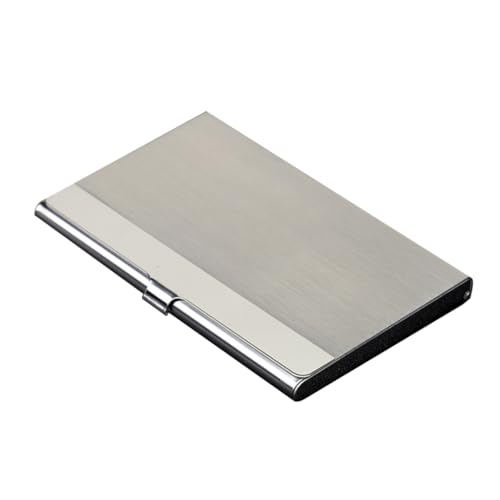 DOITOOL Kartenetui Für Namekarten Robustes Metallgehäuse Für Reisen Und Büro Und Accessoire Für Kreditkarten Ausweise Und Langlebig von DOITOOL