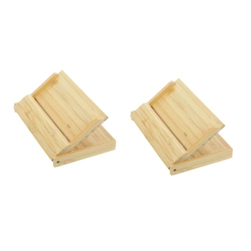 DOITOOL Kartenhalter Aus Visitenkartenbox Kartenbox Für Namenskartenhalter Ausweisbox Schlichtes Design Stabiler Und Langlebiger von DOITOOL