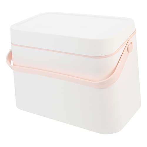 DOITOOL Kasten kosmetische Aufbewahrungsbox Schminkhalter Reise-Make-up-Etui kosmetischer Schmuckbehälter Kosmetik-Organizer Hautpflege Aufbewahrungskiste Desktop-Box Container Make-up-Box von DOITOOL