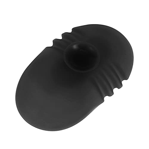 DOITOOL Kinder Silikon-Augenklappe, elastische Augenklappe, lichtblockierende Augenklappe, weiche Augenklappe für Brillen, Behandlung von faulen Augen, Amblyopie, Strabismus, schwarz von DOITOOL