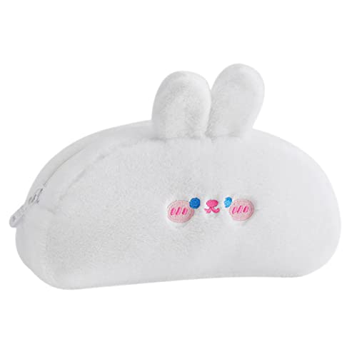 DOITOOL Kawaii Federmäppchen Aus Plüsch Großer Stift-Organizer Für Schule Und Büro Reißverschluss Design Cartoon Tier Multifunktionale Stifttasche Für Mädchen Und Studenten von DOITOOL