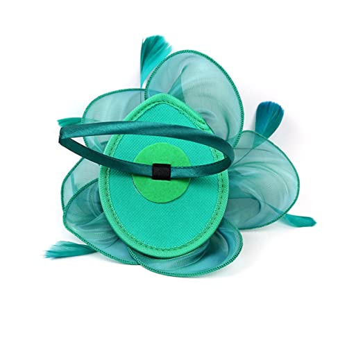 DOITOOL Tea-Party-Hüte Kopfbedeckungen für Teepartys Derby-Mützen für Damen Haar Accessoires hair accessories for girls hochzeitshaar schmuck Charme Stirnband Kopfhörer Hut Braut Schal von DOITOOL