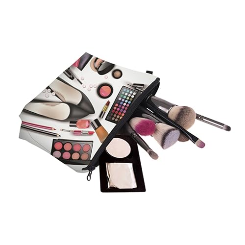 DOITOOL Damen Kulturbeutel Kosmetik-Aufbewahrungstasche Make-up-Organizer-Tasche draussen Kosmetiktasche Make-up-Taschen Kosmetik-Organizer-Tasche Europäisch und amerikanisch Handtasche 3D von DOITOOL