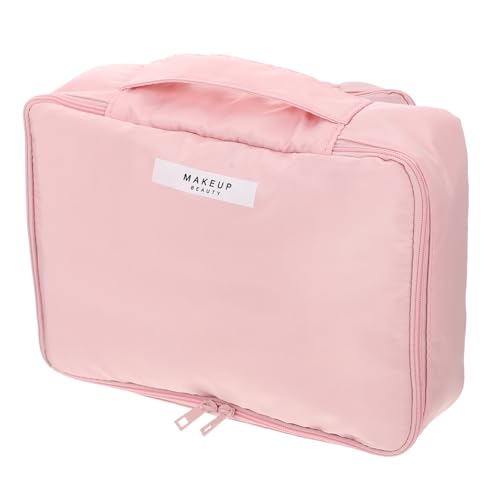 DOITOOL Kosmetiktasche Make-up-Reisetaschen-Organizer einfacher Waschbeutel Aufbewahrungstasche Make-up-Taschen Behälter für Toilettenartikel Reise-Waschbeutel Reißverschluss Wäschesack von DOITOOL