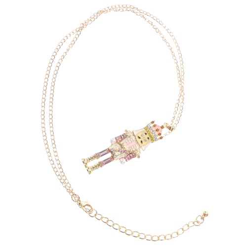 DOITOOL Kreative Cartoon Huatalijie Anhänger Halskette Einzigartiger Weihnachts Schmuck für Frauen Geeignet für Festliche Anlässe aus Hochwertigem Legierung mit Emaille DOITOOL Kreative Cartoon Huatalijie Anhänger Halskette Einzigartiger Weihnachts Schmuck für Frauen Geeignet für Festliche Anlässe aus Hochwertigem Legierung mit Emaille von DOITOOL