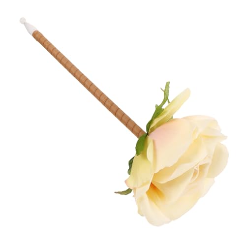 DOITOOL Kugelschreiber zum Muttertag Hochzeit zu Hause erste Party Artificial Flower Ballpoint Pen muttetag Fake-Bouquet-Kugelschreiber Simulation Blumenstift Plastik Yellow von DOITOOL