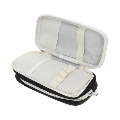 DOITOOL Mäppchen Bleistift-Organizer für den Schreibtisch Schulbedarfskoffer Buntstiftorganisator Zubehör-Tragetasche Vorratsbeutel für die Schule Lehrer Segeltuch Black DOITOOL Mäppchen Bleistift-Organizer für den Schreibtisch Schulbedarfskoffer Buntstiftorganisator Zubehör-Tragetasche Vorratsbeutel für die Schule Lehrer Segeltuch Black von DOITOOL