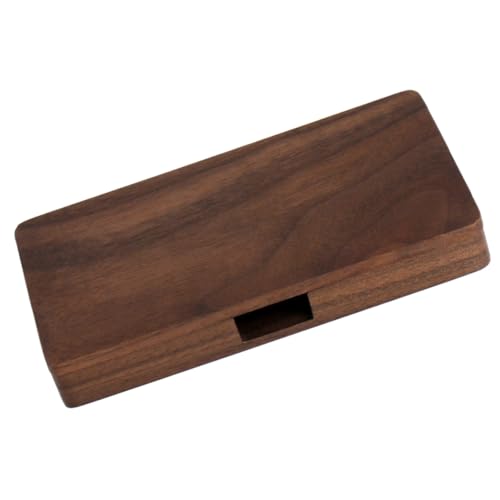 DOITOOL Visitenkartenetui Aus Holz Kartenhüllen Kartenetui Mit Magnet Für Draußen Reisen Und Tägliche Nutzung Kartenhalter Karten Und Tickethalter von DOITOOL