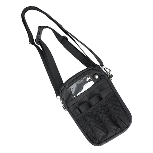 DOITOOL Mehrzweck Gürteltasche Für Krankenschwestern Tragbare Organizer Tasche Mit Mehreren Fächern Stilvolles Design Vielseitig Einsetzbar Für Medizinisches Personal Schwarz von DOITOOL