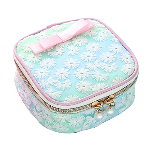 DOITOOL Aufbewahrungsbeutel Für Damenbinden Mini-Organizer-Tasche Tamponhalter Outdoor-hygienetasche Windel Reisetasche Hygienebeutel Quadratische Tasche Japanisch Und Koreanisch Fräulein von DOITOOL