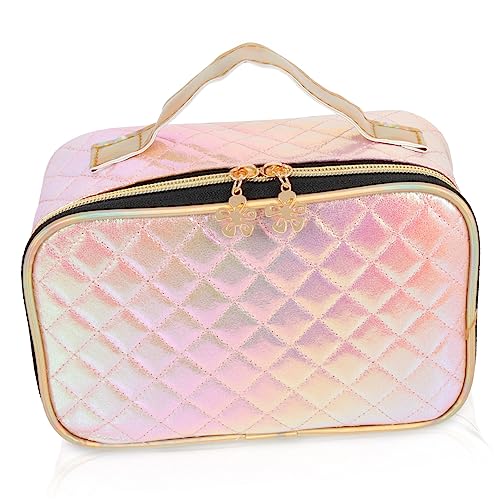 DOITOOL Multifunktionale Aufbewahrungstasche wasserdichte Tragetasche Reisetasche Handtasche Ästhetisches Federmäppchen Reise-kosmetiktaschen-Organizer Make-up-Tasche Reise-kit-Organizer von DOITOOL