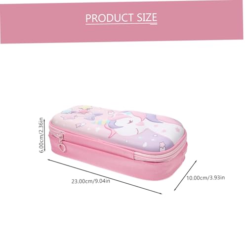 DOITOOL Multifunktionale Einhorn Federmappe mit Großem Fassungsvermögen Cartoon Design Stifteetui für Langlebige und Leichte Bleistifttasche als Schul Schreibwaren Organizer von DOITOOL