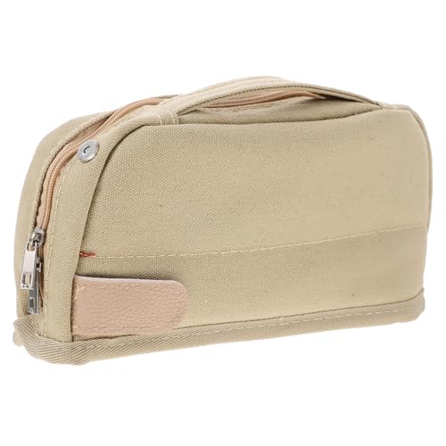 DOITOOL Multifunktionaler Stiftbeutel aus Canvas Großer Organizer für Stifte Pinsel und Schreibwaren für Lehrer Leicht und Tragbar Perfekter Reisebegleiter von DOITOOL