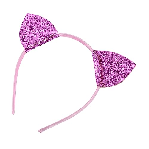 DOITOOL Ohrenstirnband Für Kinder Haarschmuck Koreanische Version Violett Zubehör Kunststoff von DOITOOL