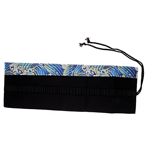 DOITOOL Rollmäppchen Für Buntstifte Stifte Rollmäppchen Mit Hoher Kapazität Buntstifttasche Zum Aufrollen Platzsparendes Stift-Organizer Für Malen Und Zeichnen von DOITOOL