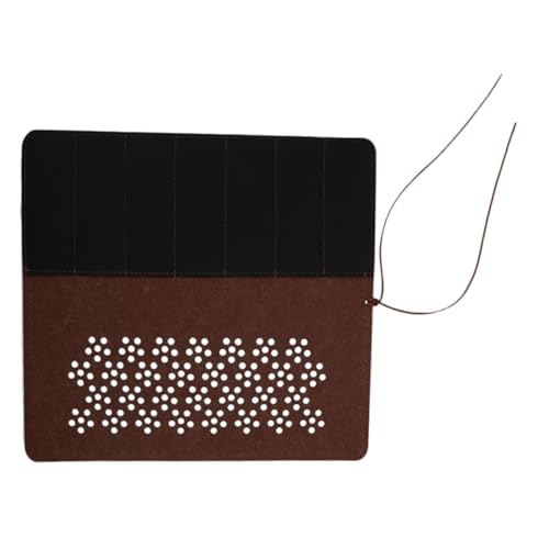 DOITOOL Filz-stiftetasche Tragbares Schreibwaren-Aufbewahrungstasche Für Kalligraphiepinsel Stiftetui Mit Viel Stauraum Für Schule Und Büro von DOITOOL