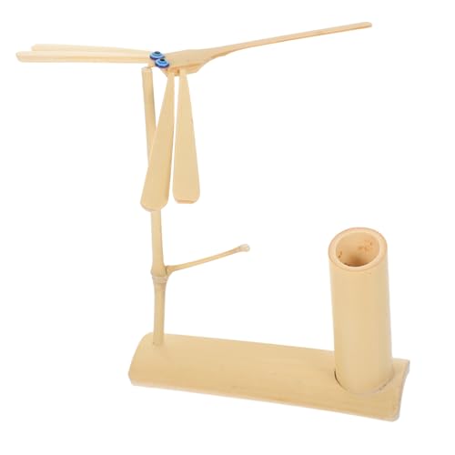 DOITOOL Stiftebehälter Aus Bambus Stiftbecherhalter Für Schreibtisch Libellen-Design Stift Und Bleistift-Organizer Aufbewahrungseimer Für Stifte Lineale Schlüssel Vielseitig Einsetzbar von DOITOOL