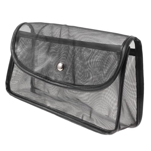 DOITOOL Tasche Für Make-up-Pinsel Mesh-Reise-Organizer-Taschen Reise-Make-up-Tasche Kulturbeutel Für Unterwegs Kosmetiktasche Für Damen Bilden Gittergewebe Reisen Haupt Gürteltasche von DOITOOL