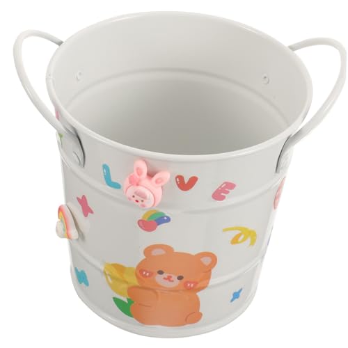 DOITOOL Eisen Gefertigt Make-up Pinsel Schreibtisch Organisation Stift Lagerung Container Chic Retro Mülleimer von DOITOOL