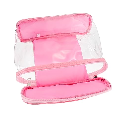 DOITOOL Transparente Kosmetiktasche Durchsichtige PVC-kosmetiktaschen Große Make-up-Organizer-Tasche Rucksackzubehör Make-up-zubehör Durchsichtiger Make-up-Beutel Bilden Verpackung Reisen von DOITOOL