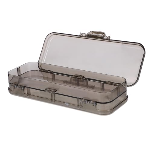 DOITOOL Transparente Stiftebox aus Leichter Wiederverwendbarer Stifteorganizer mit Großem Fassungsvermögen für Schule und Büro für Stifte Bleistifte und Marker von DOITOOL