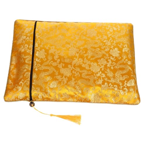 DOITOOL Vielseitige Chinesische Reißverschlusstasche Robuste Aufbewahrung für Stifte Bücher Notizen Wiederverwendbar Praktischer Organizer für Schüler und Bürobedarf von DOITOOL