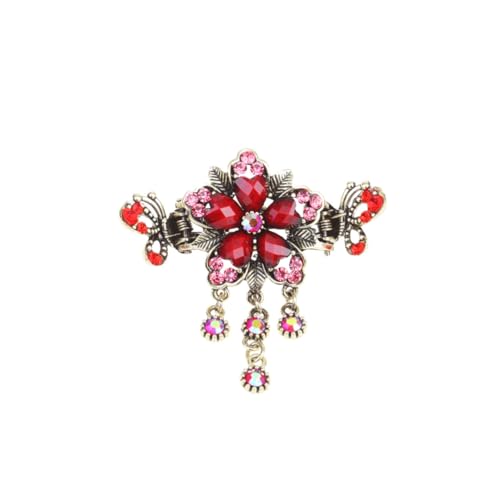 DOITOOL Vintage elegante Pferdeschwanz Clips Diademe für Mädchen Haarspangen Haarklammer Haarnadel Tiara Vintage Pferdeschwanz-Clip Pferdeschwanzhalter Hanfu Kopfbedeckung Zubehör von DOITOOL