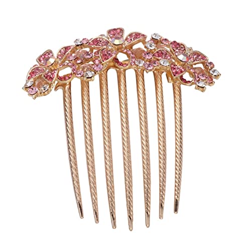 DOITOOL haarschmuck Haarspangen Haarklammer Haarkämme für die Braut Kopfschmuck für den Abschlussball Tiara Haarnadel Kamm Strass-Kopfschmuck Hochzeit Kopfbedeckung Haarteil Fräulein von DOITOOL