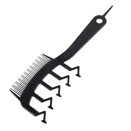 DOITOOL wide tooth comb barber kamm Entwirrungskämme Haarschneidekämme Stylingkamm für Männer Kämme für Männer Haarkamm Haarkämme für dickes Haar breiter Zahn flauschiger Kamm kleiner Kamm von DOITOOL