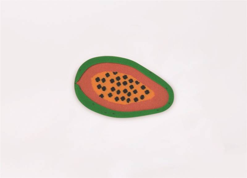 DOIY Socken Frucht Socks Papaya (Box, 1-Paar, Strümpfe geformt als leckere Frucht) Fun Geschenkidee von DOIY